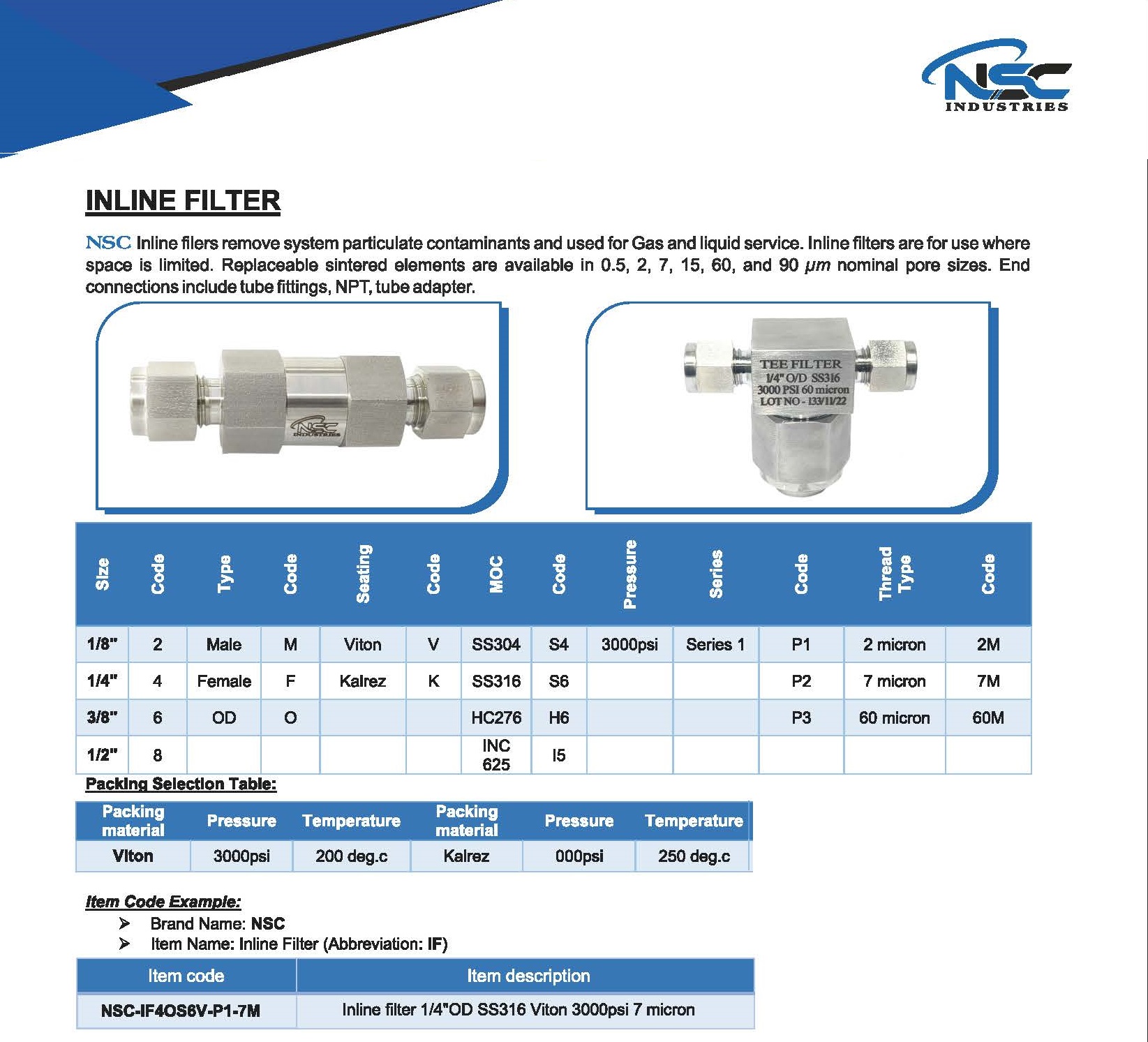 Inline Filters manufacturers