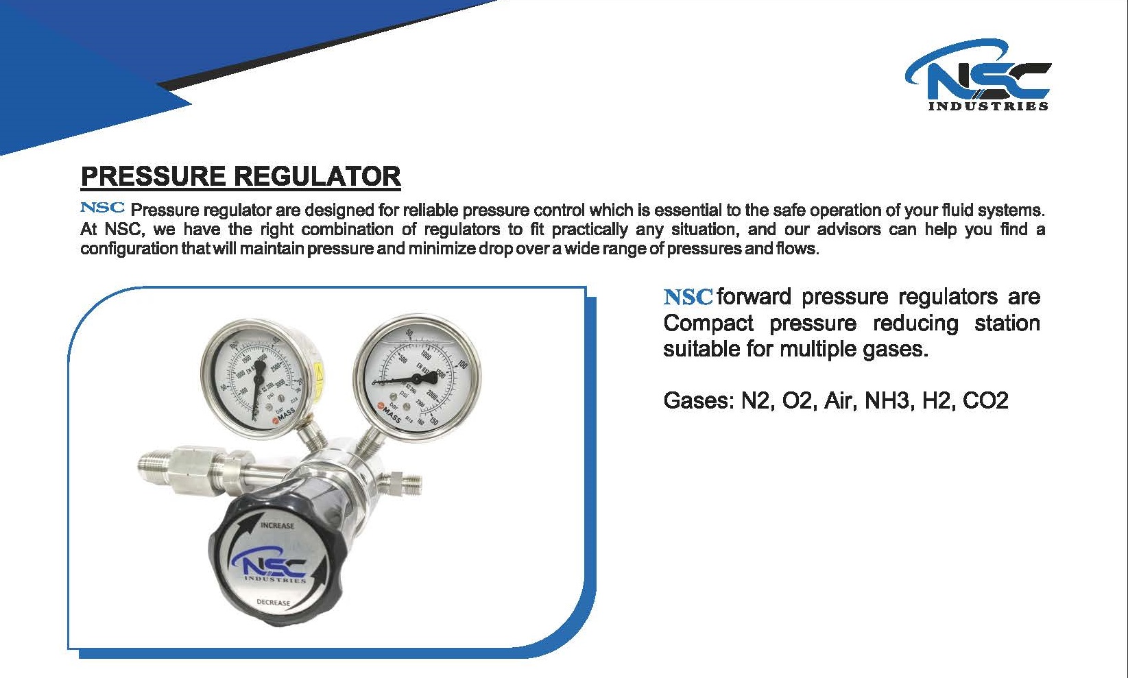 Pressure Regulator Valves manufacturers